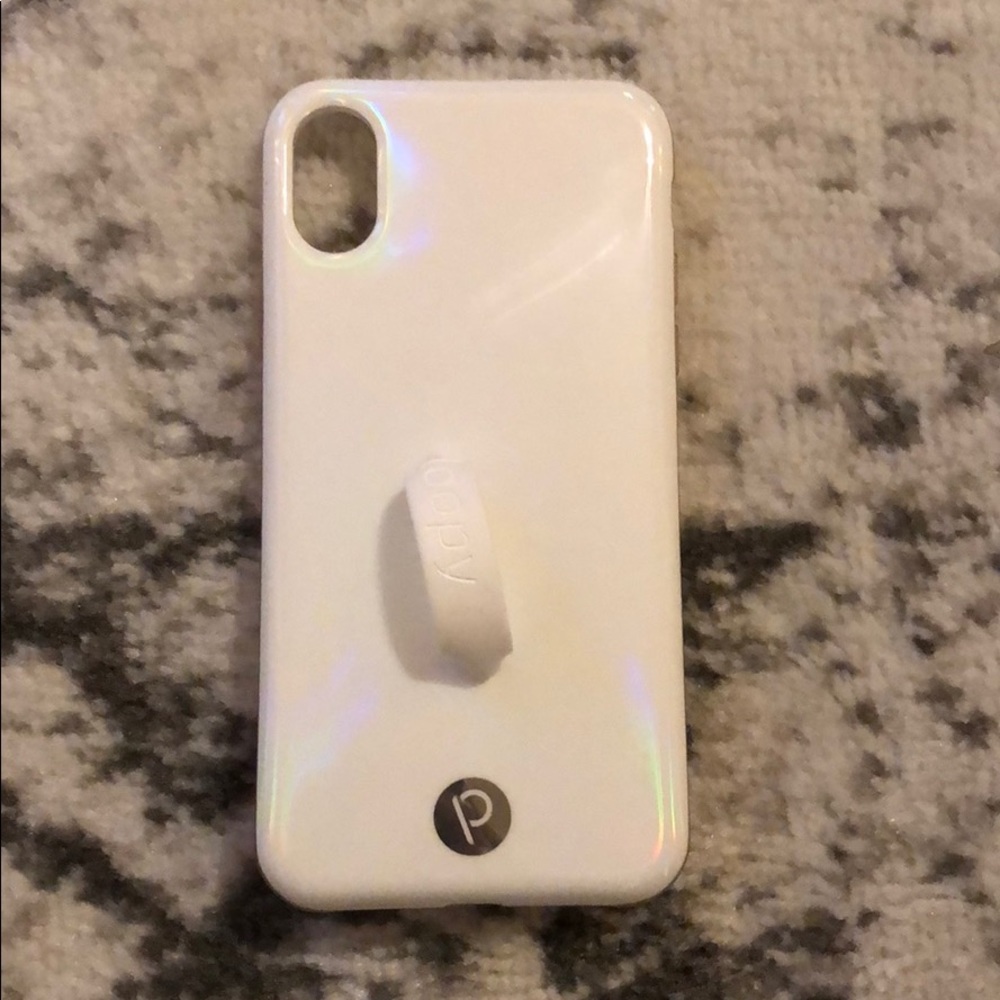Loopy iPhone X opal case